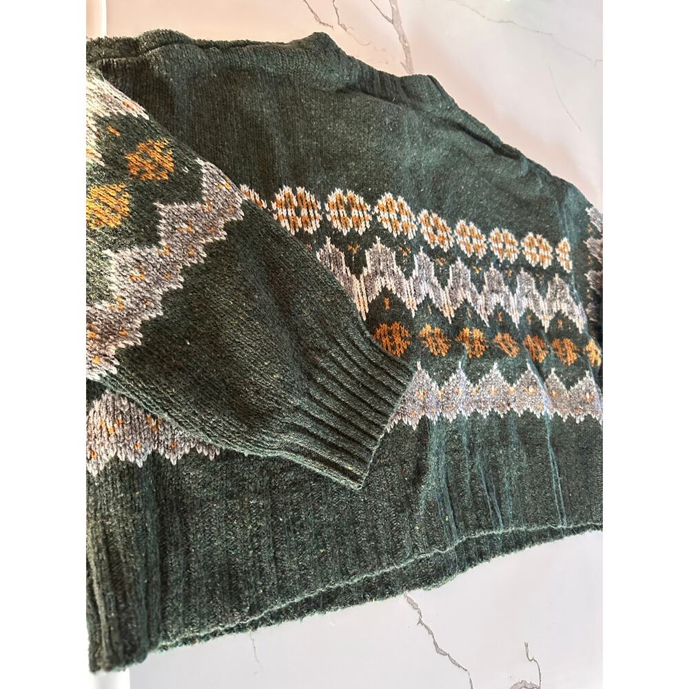 Altuzzara Dark Forest Fairisle Cammie Sweater M - Picture 10 of 15